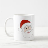 Mug Illustration et texte du père noël (Gauche)