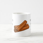 Mug Illustration et utilisations de la cannelle (Centre)