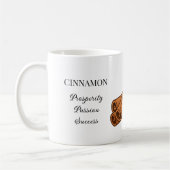 Mug Illustration et utilisations de la cannelle (Gauche)