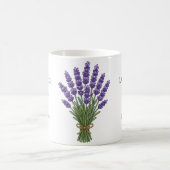 Mug Illustration et utilisations de la lavande (Centre)