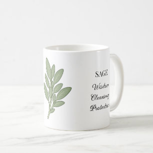 Mug Illustration et utilisations de la sauge