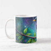 Mug Illustration européenne de l'oiseau de Starling Mu (Gauche)