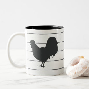 Mug Illustration Ferme de Coqs