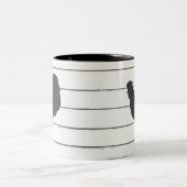 Mug Illustration Ferme de Coqs (Centre)