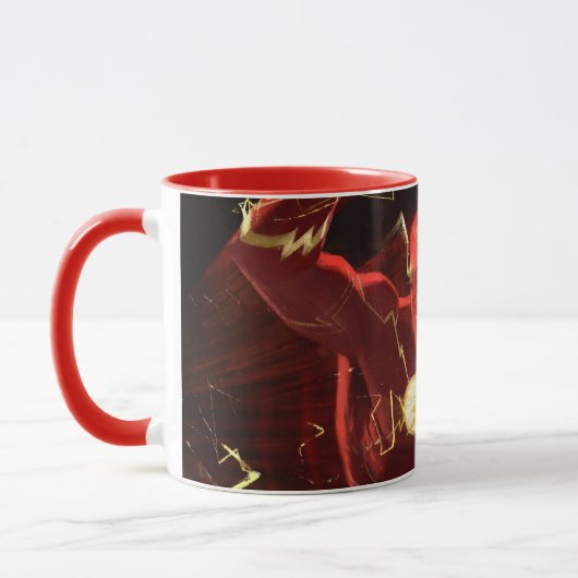 Mug Illustration flash de crise infinie (Gauche)