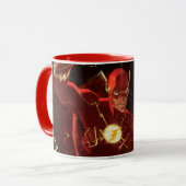 Mug Illustration flash de crise infinie (Devant gauche)