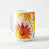 Mug Illustration florale moderne (Devant gauche)