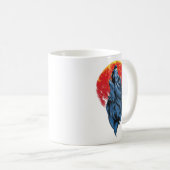 Mug Illustration Howling Wolf (Devant droit)