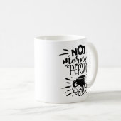 Mug Illustration joueuse de la citation d'une personne (Devant droit)
