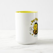 Mug Illustration joyeuse de l'abeille mignonne - Conce (Centre)