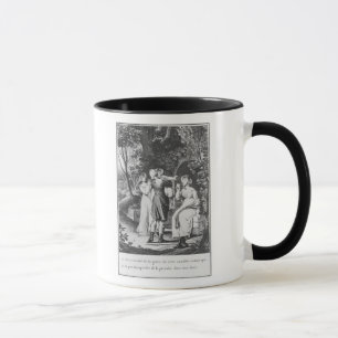 Mug Illustration "les peines de Werther" par