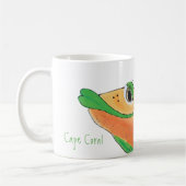 Mug Illustration lunatique de corail de poissons de la (Gauche)