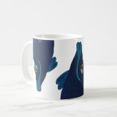 Mug Illustration lunatique et adorable de poissons (Devant gauche)