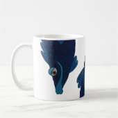 Mug Illustration lunatique et adorable de poissons (Gauche)