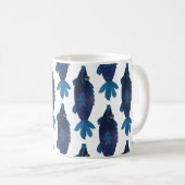 Mug Illustration lunatique et adorable de poissons (Devant droit)