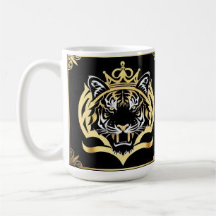 Mug Illustration majestueuse du tigre doré