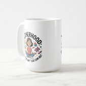Mug Illustration Maternité Respirer Calme (Devant gauche)