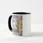 Mug Illustration médiévale de saint Bernard de Clairva (Devant gauche)
