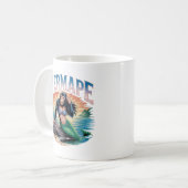 Mug Illustration Mermape Combo Créature Drôle (Devant gauche)