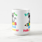 Mug Illustration mignonne de vacances d'été (Centre)