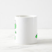 Mug Illustration Mignonne Du Tyrannosaurus Rex. 2 (Centre)