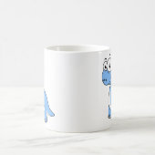 Mug Illustration Mignonne D'Un Brontosaurus. (Centre)
