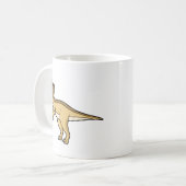 Mug Illustration Mignonne D'Un Pachycéphalosaure Dinos (Devant gauche)