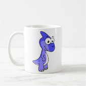 Mug Illustration Mignonne D'Un Parasaurolophus Dinosau (Gauche)