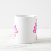 Mug Illustration Mignonne D'Un Pterodactyl. (Centre)