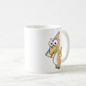 Mug Illustration Mignonne D'Un Pterodactyl. 2 (Devant droit)