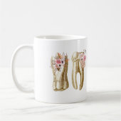 Mug Illustration molaire dentaire de dents avec des (Gauche)