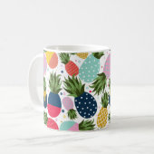 Mug Illustration motif sans ananas, colorée (Devant gauche)