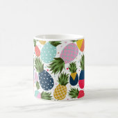 Mug Illustration motif sans ananas, colorée (Centre)