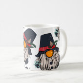 Mug Illustration motif sans faille d'un gnome avec un  (Devant droit)