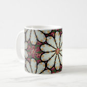 Mug Illustration Motley. Petites fleurs colorées. Spri (Devant gauche)