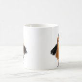 Mug Illustration numérique d'un oiseau brun fantaisist (Centre)