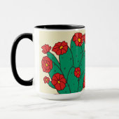 Mug Illustration of cacti (Gauche)