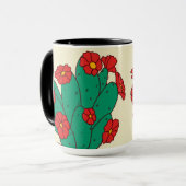 Mug Illustration of cacti (Devant gauche)
