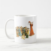 Mug Illustration pie de joueur de pipeau par Kate (Gauche)