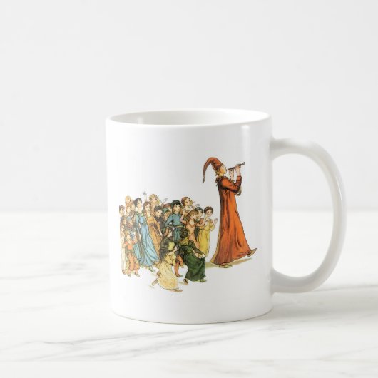Mug Illustration pie de joueur de pipeau par Kate (Droite)