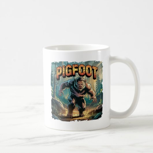 Mug Illustration Pigfoot Combo Créature Drôle (Droite)