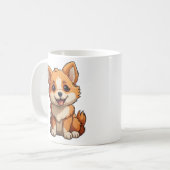 Mug Illustration pour chien de dessin (Devant gauche)