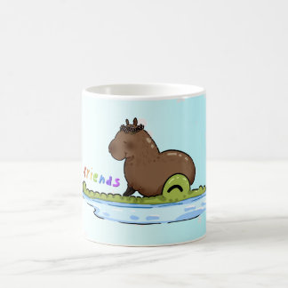 Mug Illustration pour les meilleurs amis Amis inhabitu