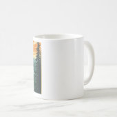 Mug Illustration rétro du parc national d'Acadia (Devant droit)