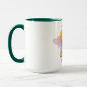Mug Illustration romantique d'abeille tendresse (Gauche)