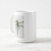 Mug Illustration Scientifique Vintage de Libellule Nat (Devant gauche)
