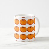 Mug Illustration sur le thème de la cloche jaune motif (Devant droit)