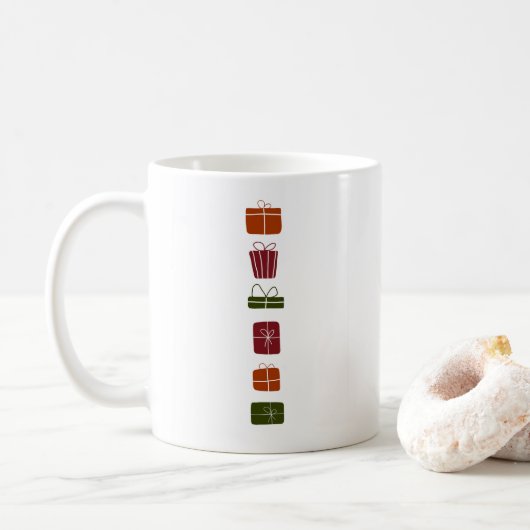Mug Illustration Sweet presents (Avec donut)
