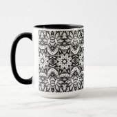 Mug Illustration tribale inspirée de style (Gauche)