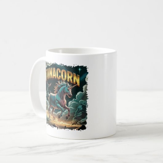 Mug Illustration Tunacorn Combo Créature Drôle (Devant gauche)